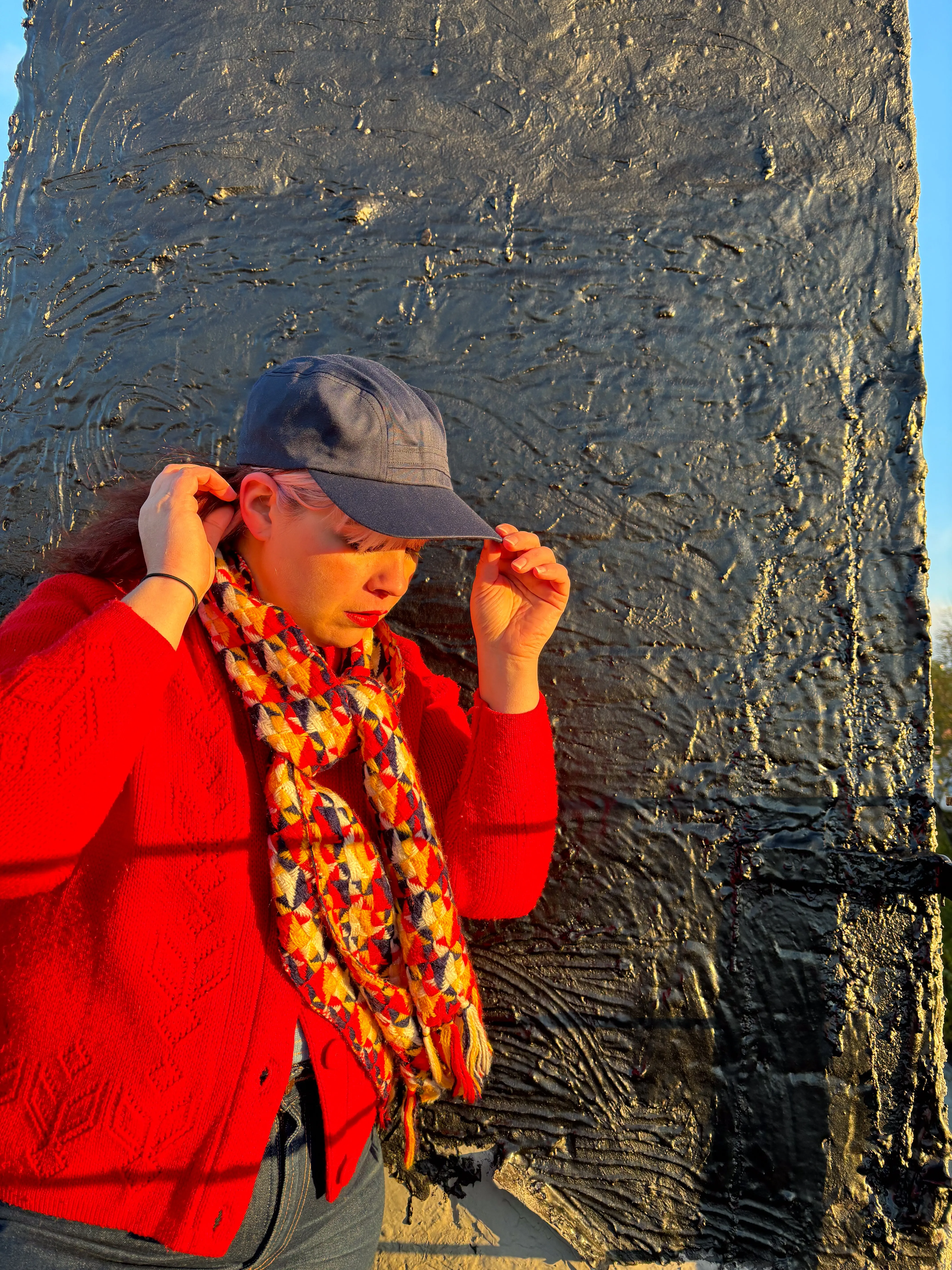 50's 60's Mrs. Maisel Navy Blue Baseball Cadet Hat