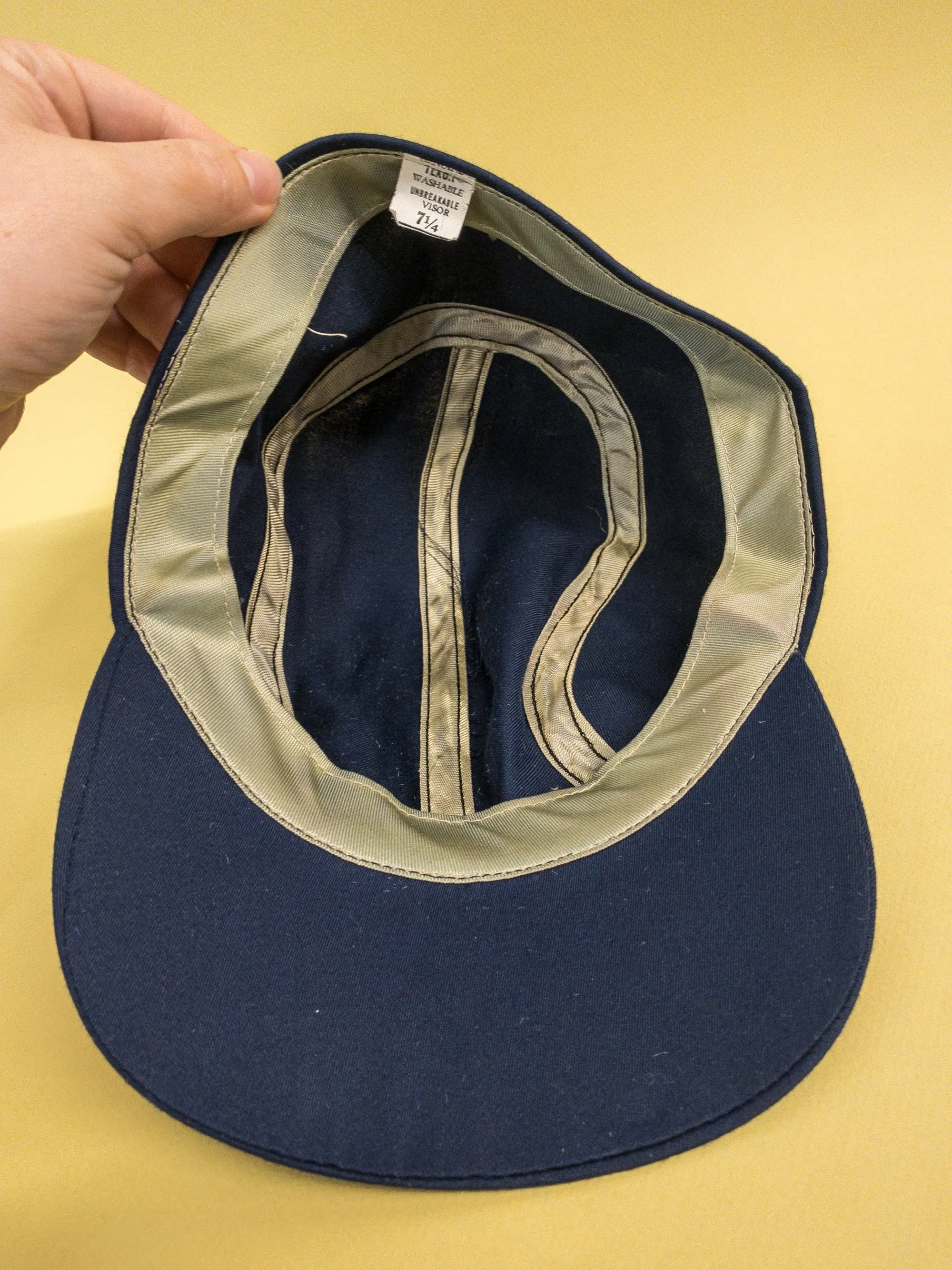 50's 60's Mrs. Maisel Navy Blue Baseball Cadet Hat