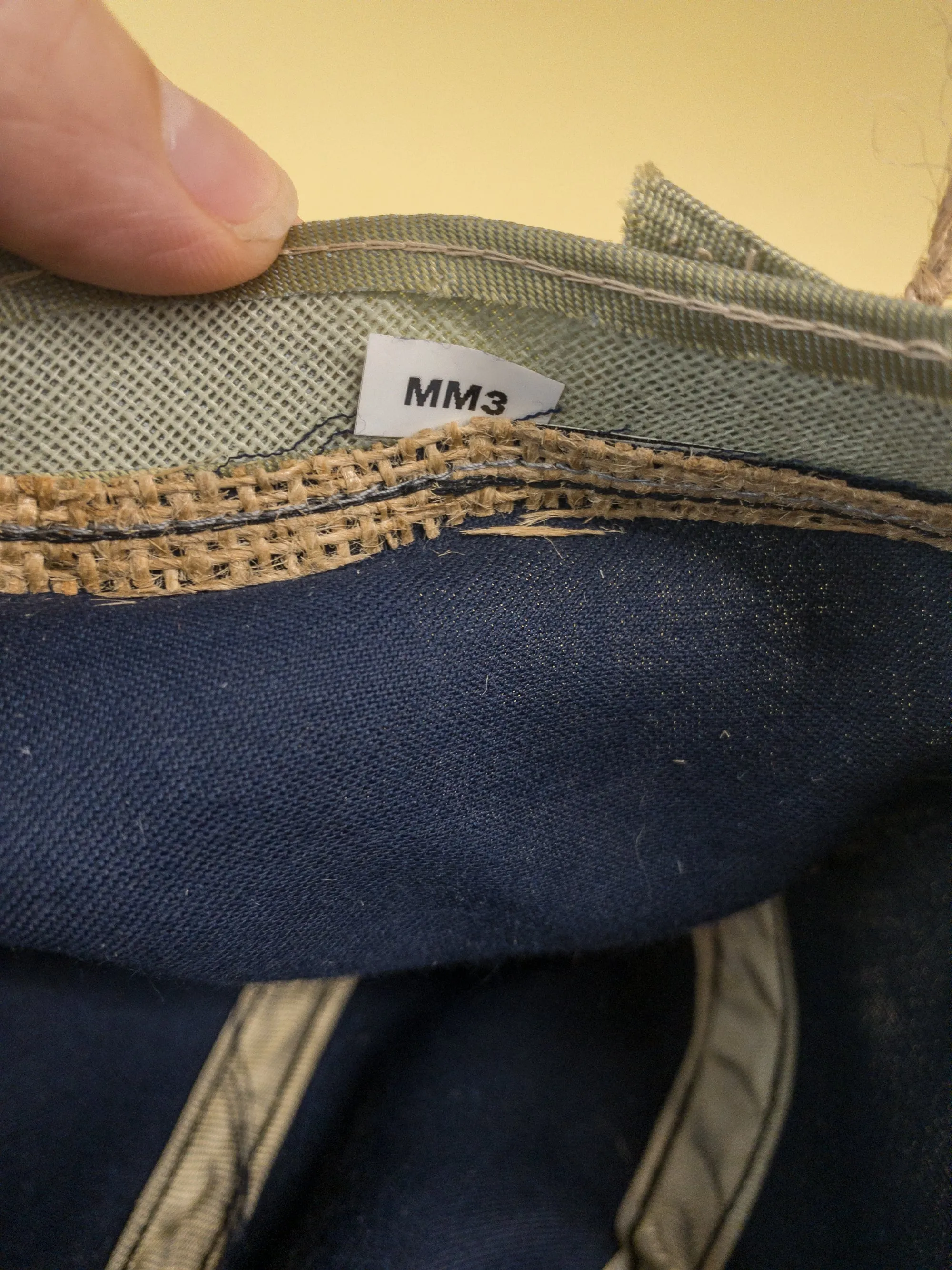 50's 60's Mrs. Maisel Navy Blue Baseball Cadet Hat