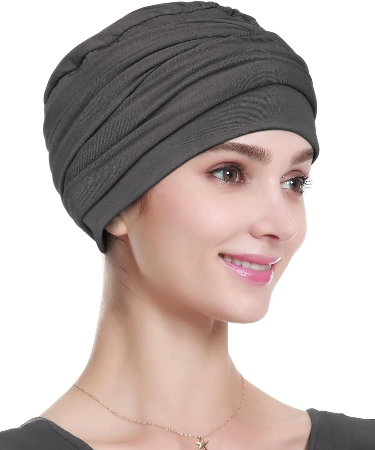 Alnorm Chemo Headwear, Viscose Hat for Women, Head Wraps Scarf Turban for Ladies