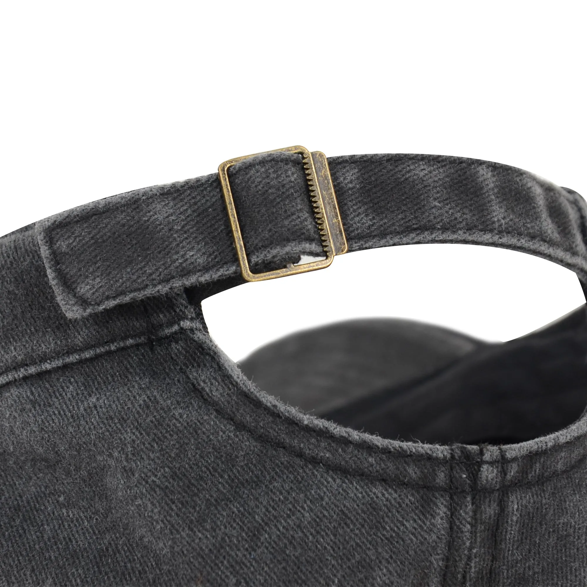Anna-Kaci Unisex Cotton Basic Cadet Hats Vintage Washed Flat Top Cap with Adjustable Strap