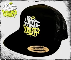 Art Society GRAFFITI SNAPBACK HAT BLACK