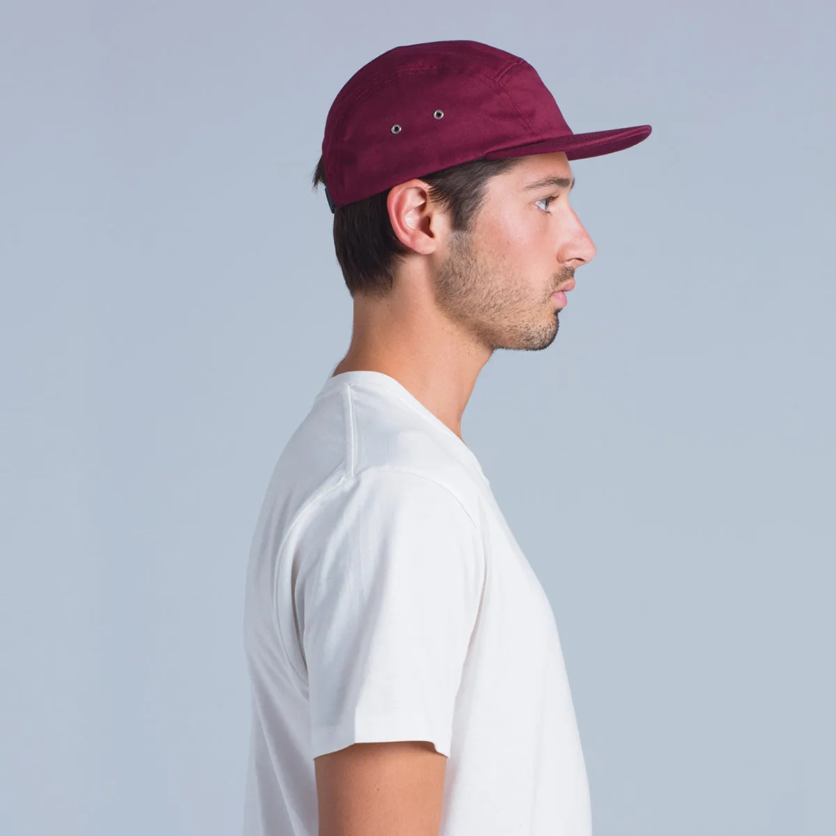 AS Colour Burgundy Finn Five Panel Cap