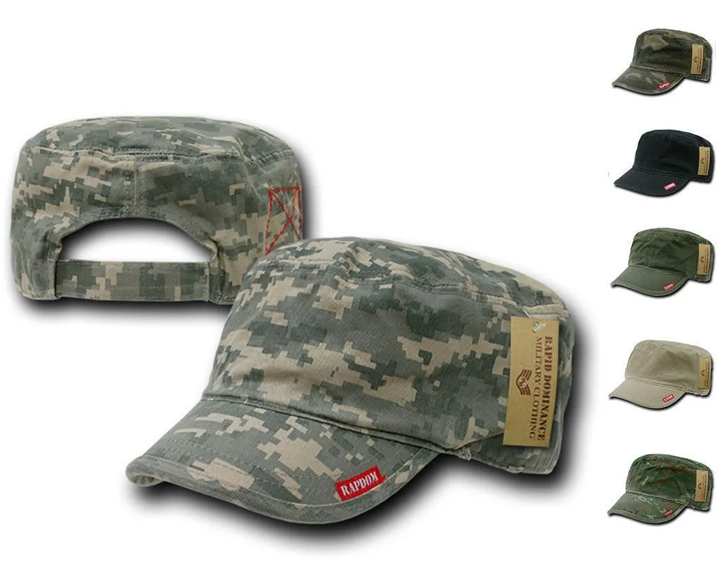 Bdu Patrol Fatigue Cadet Military Army Cotton Adjustable Camo Caps Hats