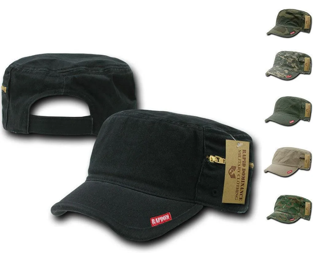 Bdu Patrol Fatigue Cadet Military Army Cotton Zipper Pocket Camo Caps Hats