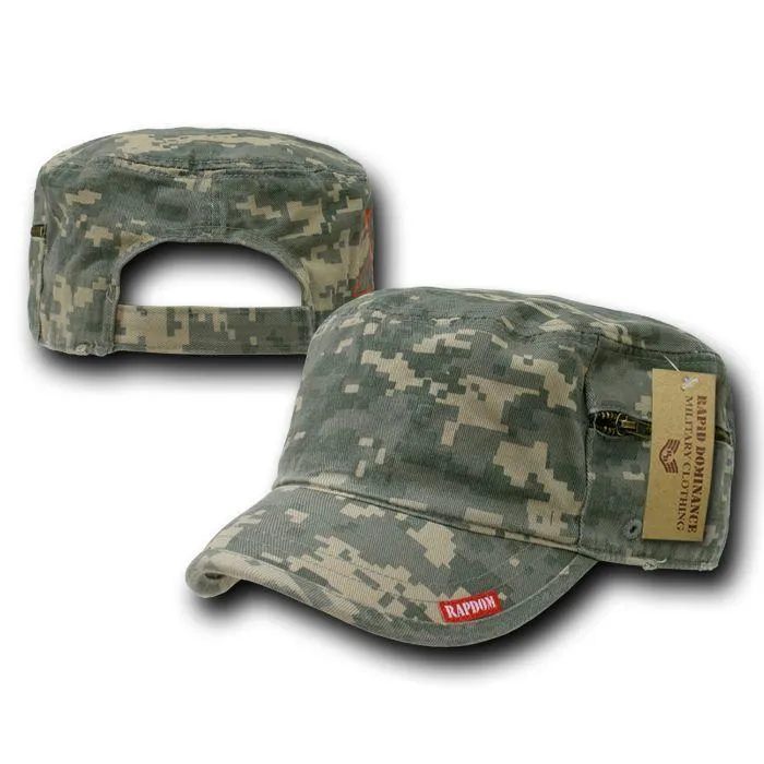 Bdu Patrol Fatigue Cadet Military Army Cotton Zipper Pocket Camo Caps Hats
