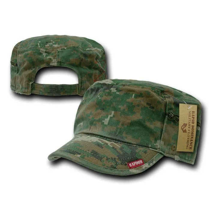 Bdu Patrol Fatigue Cadet Military Army Cotton Zipper Pocket Camo Caps Hats