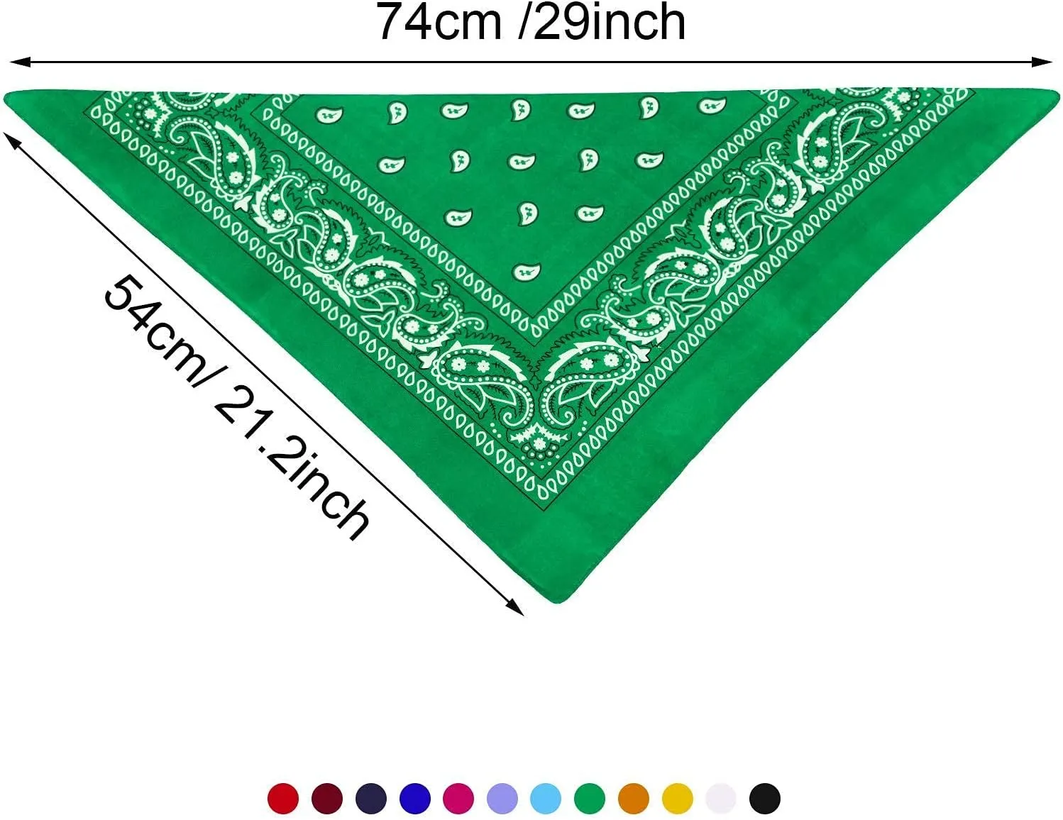 Blulu 12 Pack Unisex Paisley Bandanas Bulk Cowboy Bandanas Head Wrap Scarf Wristband for Men Women Bachelorette Party