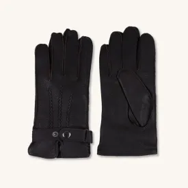 Brown Leather Gloves