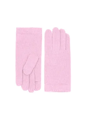 Classic short knit w/ texting in Pink