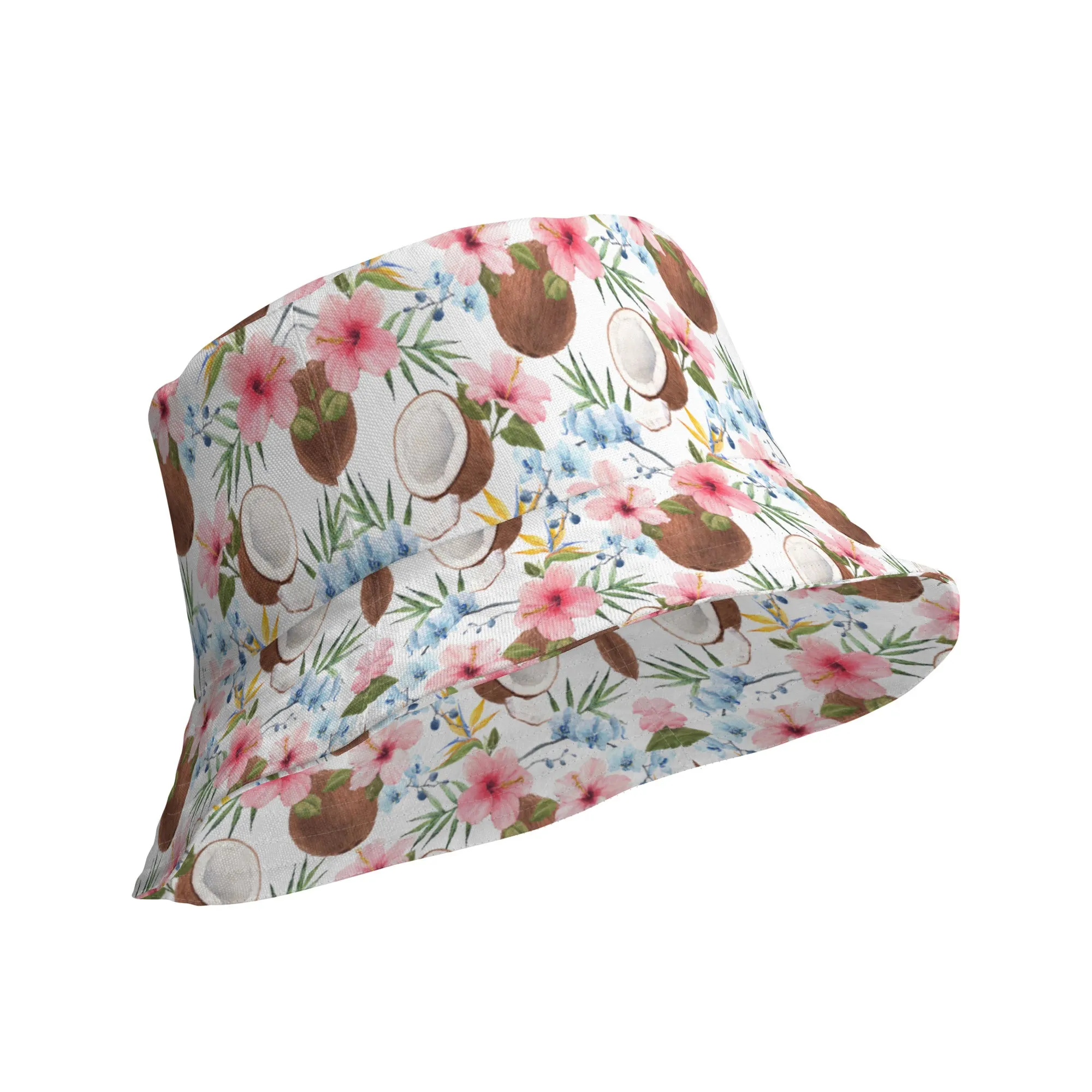 Coco Breeze Island Vibes with Our Coconut Bucket Hat, lioness-love