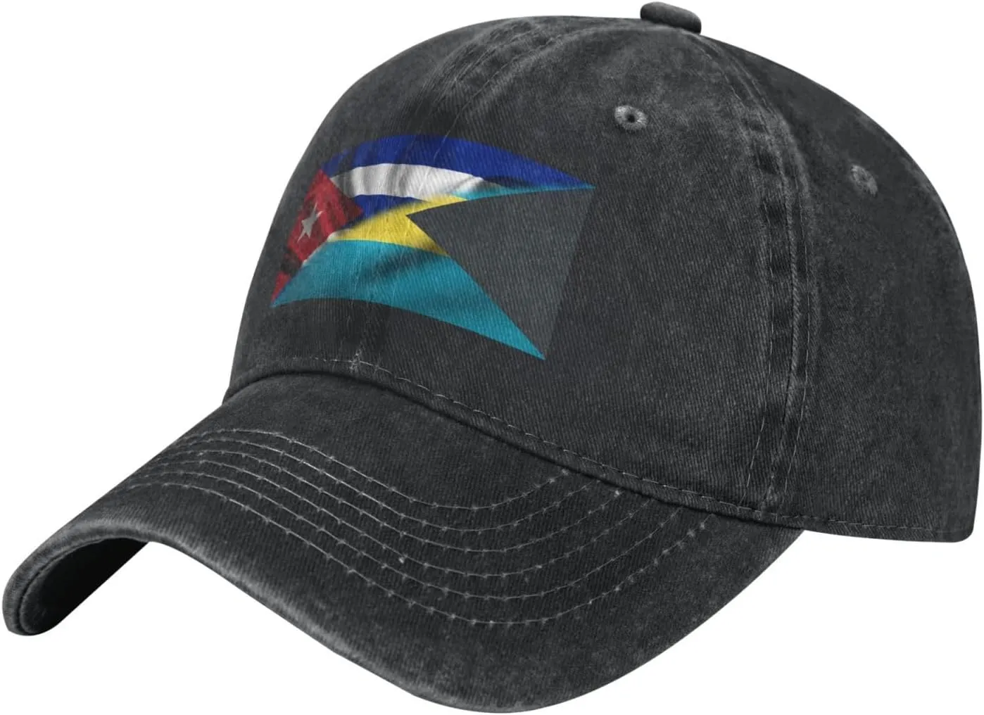 Cuban Flag Salvadorean Flag Baseball Cap Golf Dad Hat Adjustable Original Classic Trucker Hat Men Women