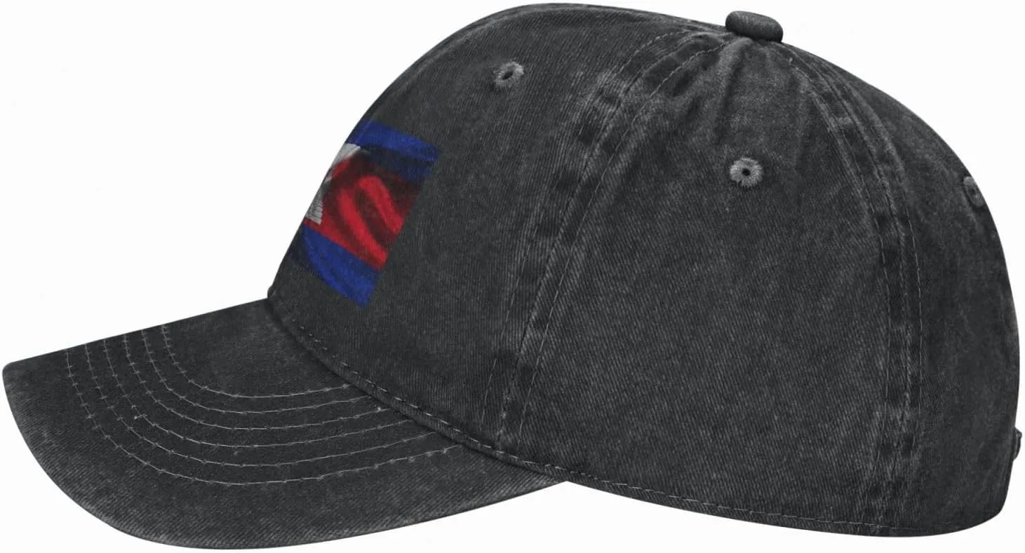 Cuban Flag Salvadorean Flag Baseball Cap Golf Dad Hat Adjustable Original Classic Trucker Hat Men Women