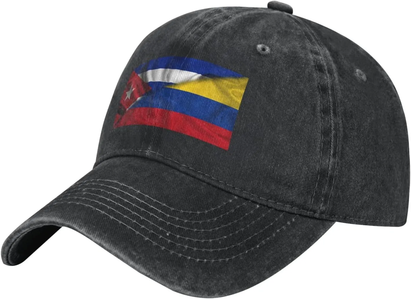Cuban Flag Salvadorean Flag Baseball Cap Golf Dad Hat Adjustable Original Classic Trucker Hat Men Women