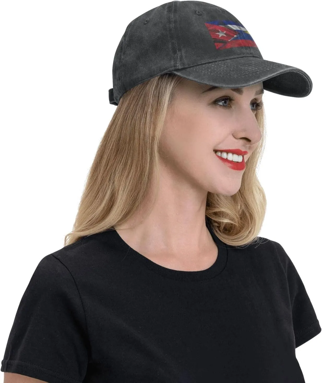 Cuban Flag Salvadorean Flag Baseball Cap Golf Dad Hat Adjustable Original Classic Trucker Hat Men Women