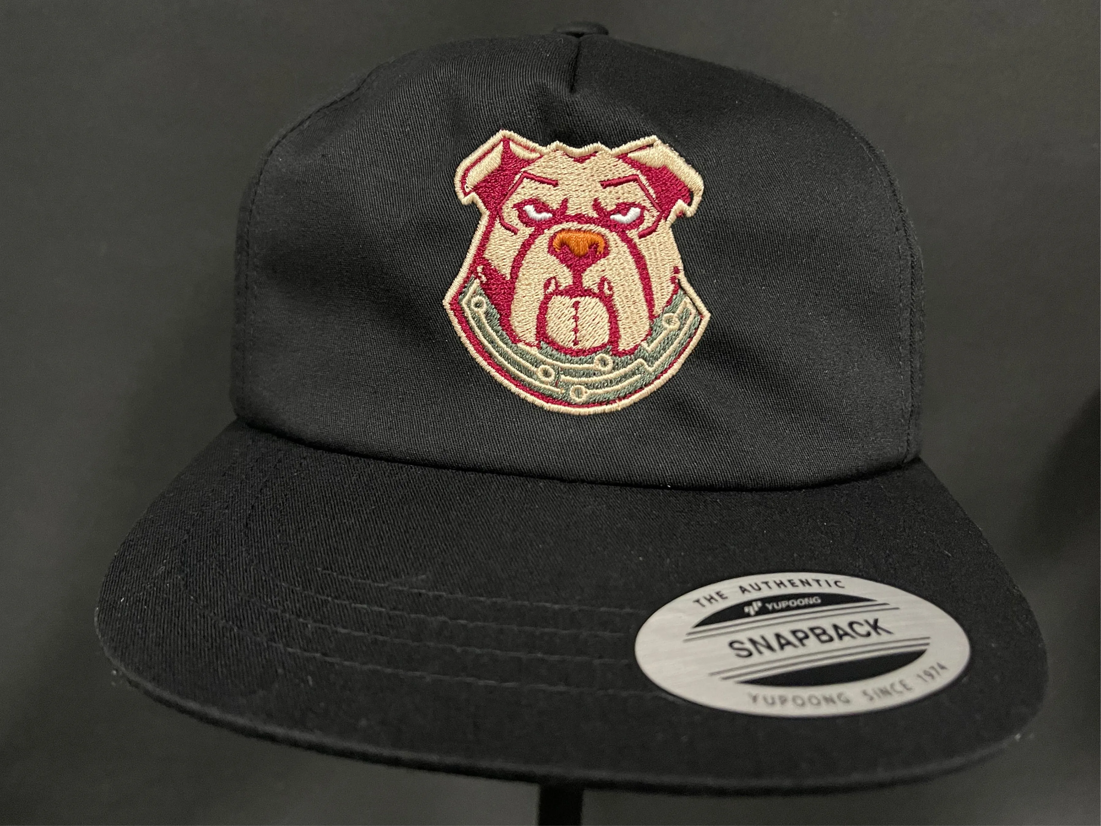 Custom Embroidery, 6502 YP Classics Unstructured Five-Panel Snapback Hats, Flat Bill