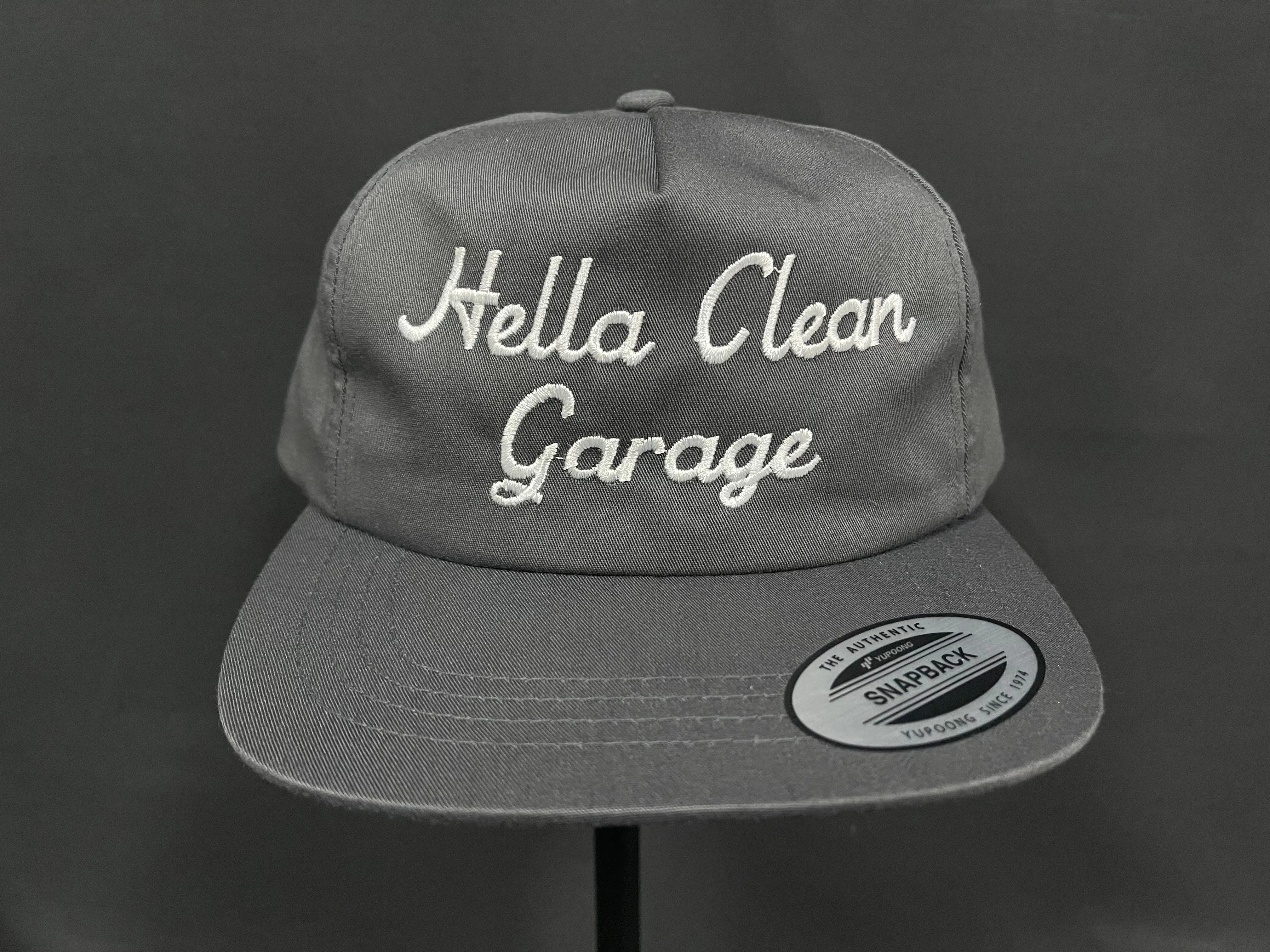 Custom Embroidery, 6502 YP Classics Unstructured Five-Panel Snapback Hats, Flat Bill