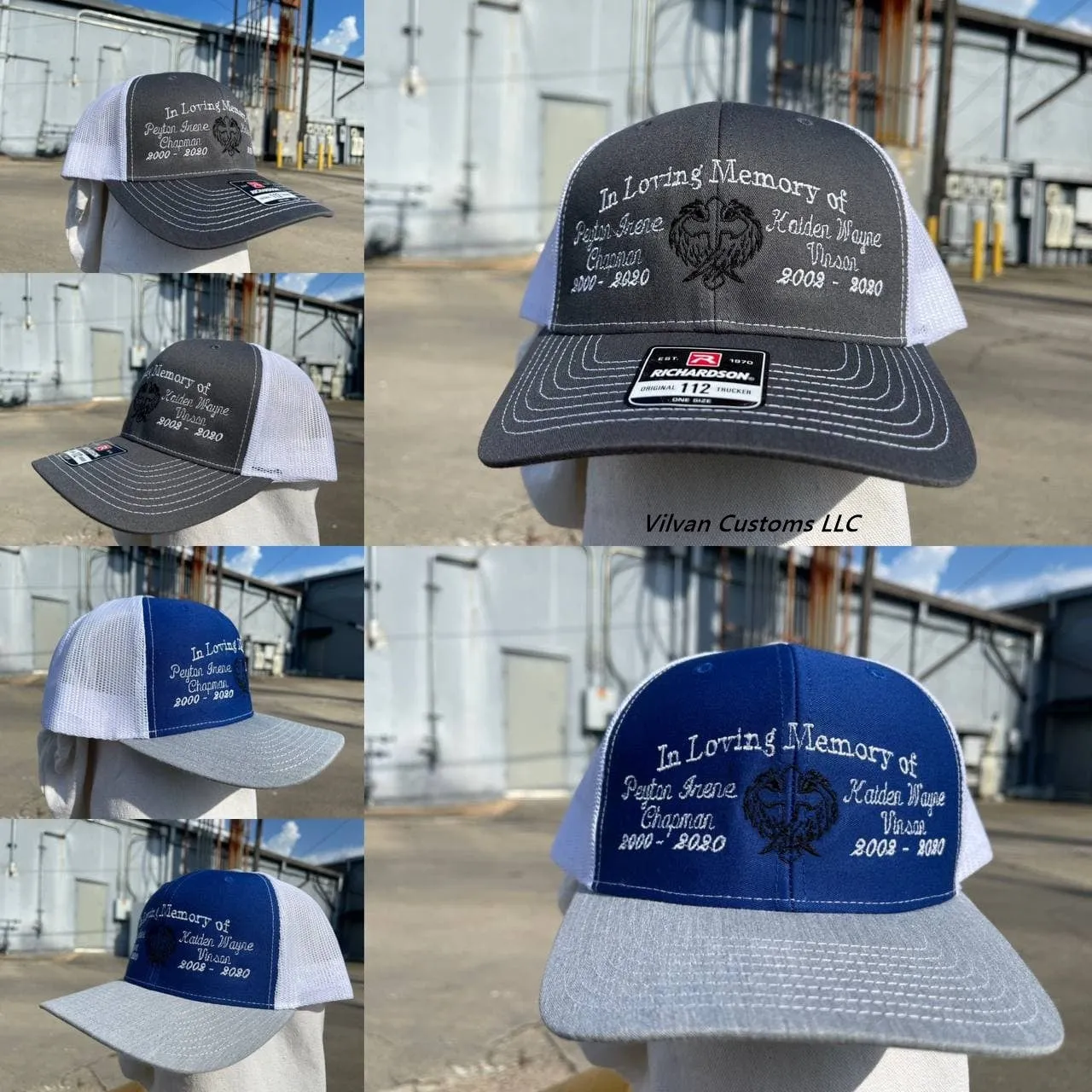 Custom Embroidery, 6502 YP Classics Unstructured Five-Panel Snapback Hats, Flat Bill