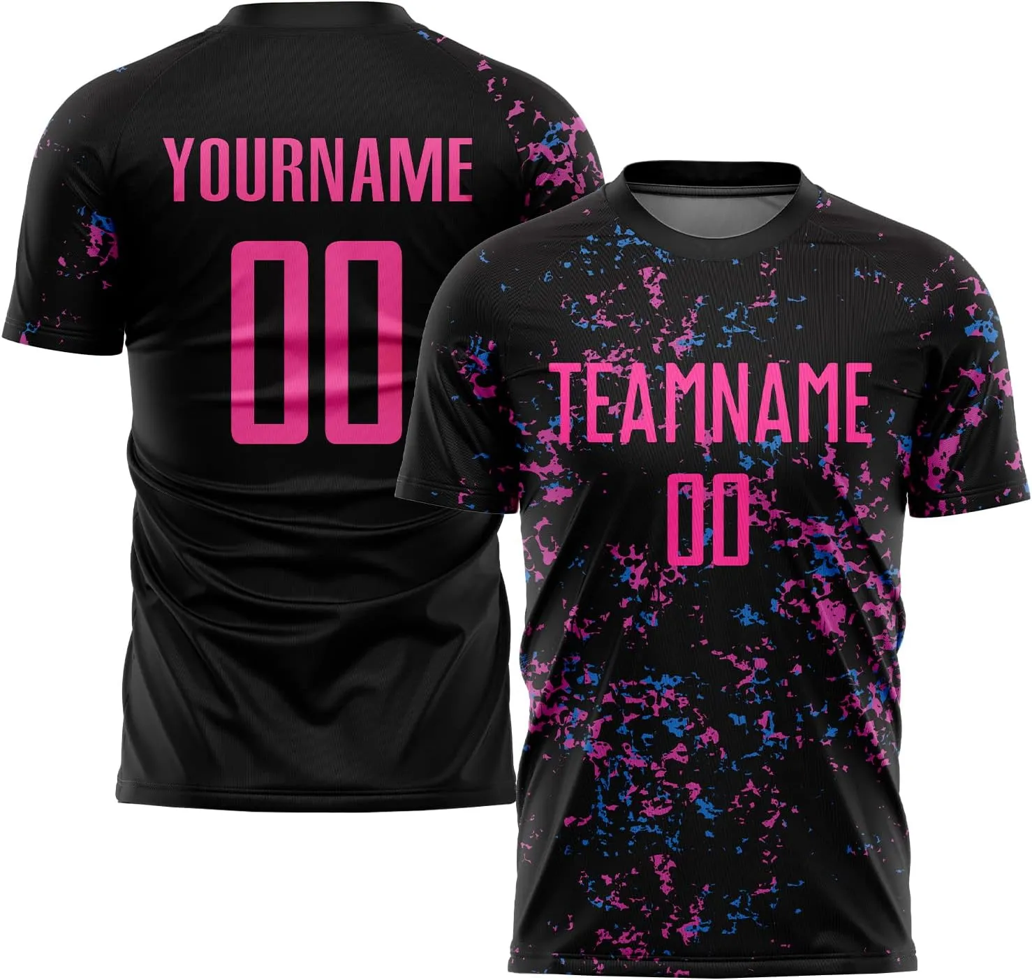 Custom Soccer Jerseys Personalized Soccer T Shirts & Shorts for Men Youth Women Boys, Printed Name Number Team Uniforms
