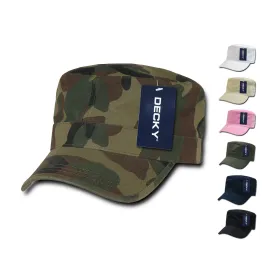 Decky GRM Washed Cotton GI Vintage Caps BDU Cadet Hats Military Patrol Army