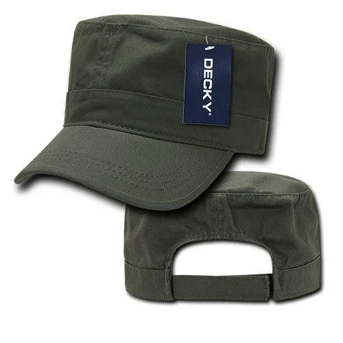 Decky Washed Gi Cotton Army Gi Military Bdu Cadet Castro Vintage Caps Hats