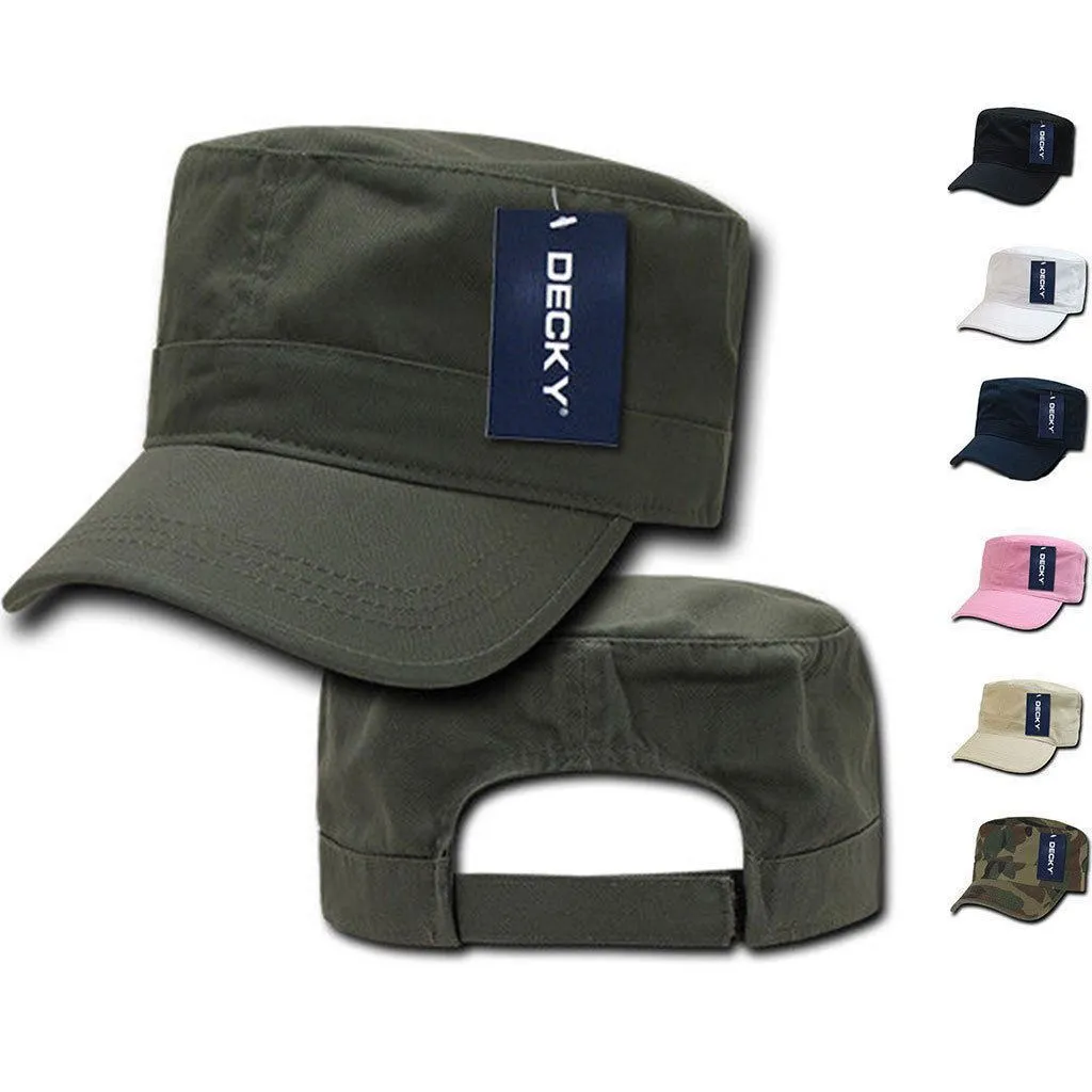 Decky Washed Gi Cotton Army Gi Military Bdu Cadet Castro Vintage Caps Hats