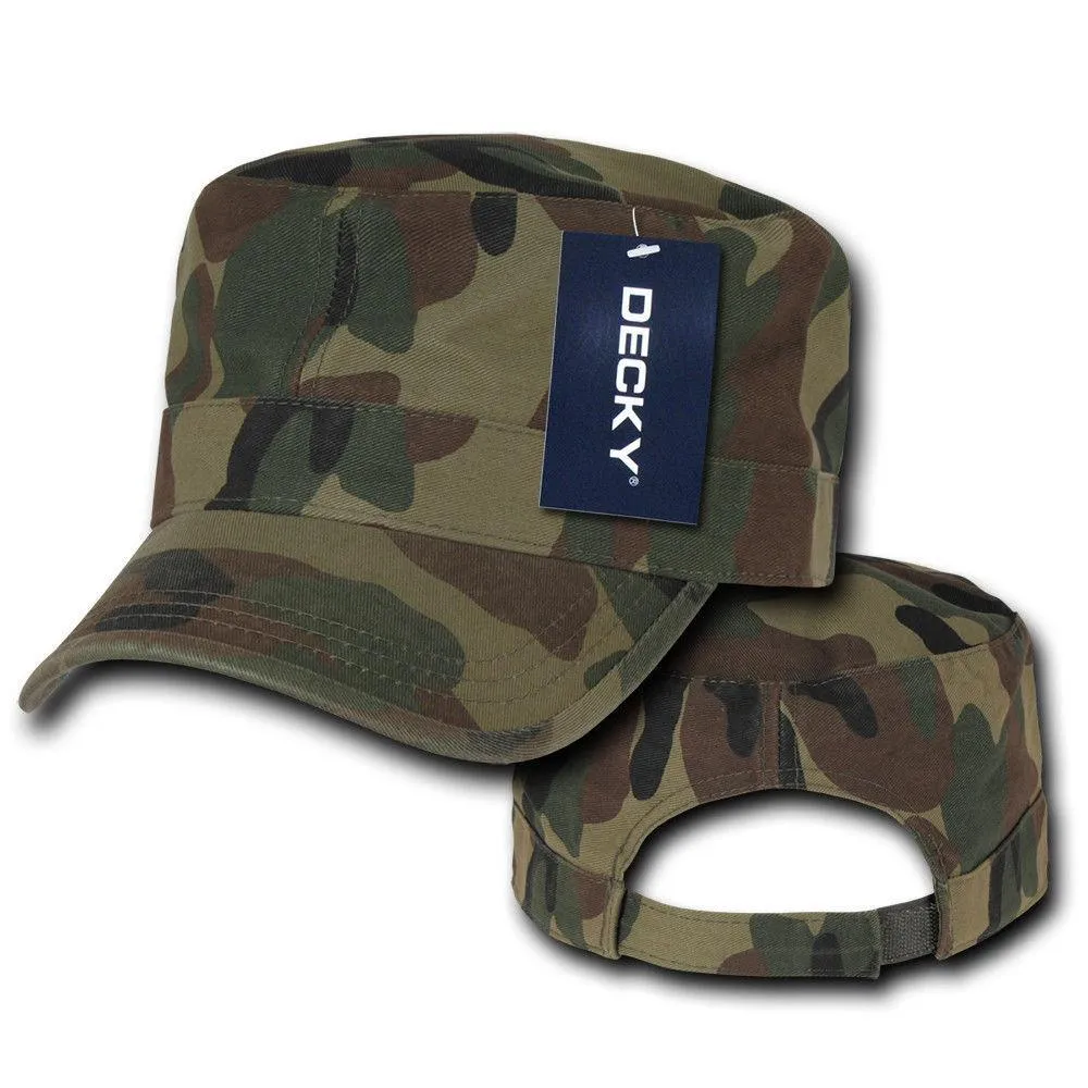 Decky Washed Gi Cotton Army Gi Military Bdu Cadet Castro Vintage Caps Hats
