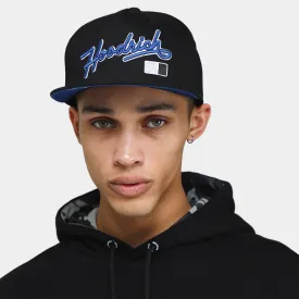 Hoodrich OG Stark 5 Panel Snapback Cap / Black