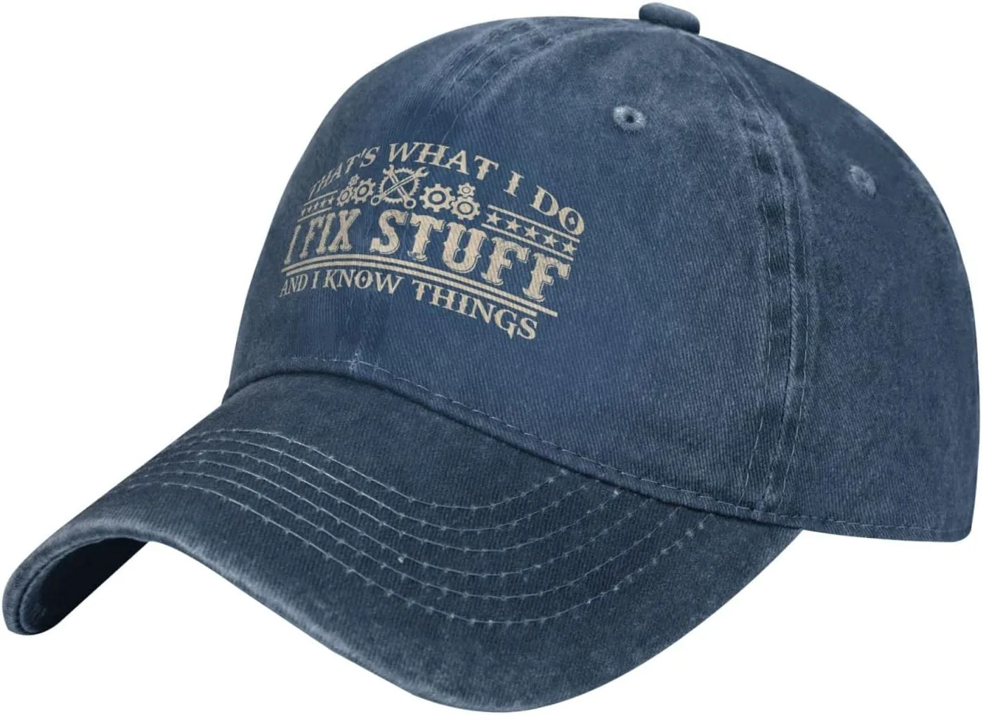 I Fix Stuff Dad Hat - Know Things Baseball Cap Gifts