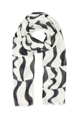 Ichi Marte Scarf-Black-20122648