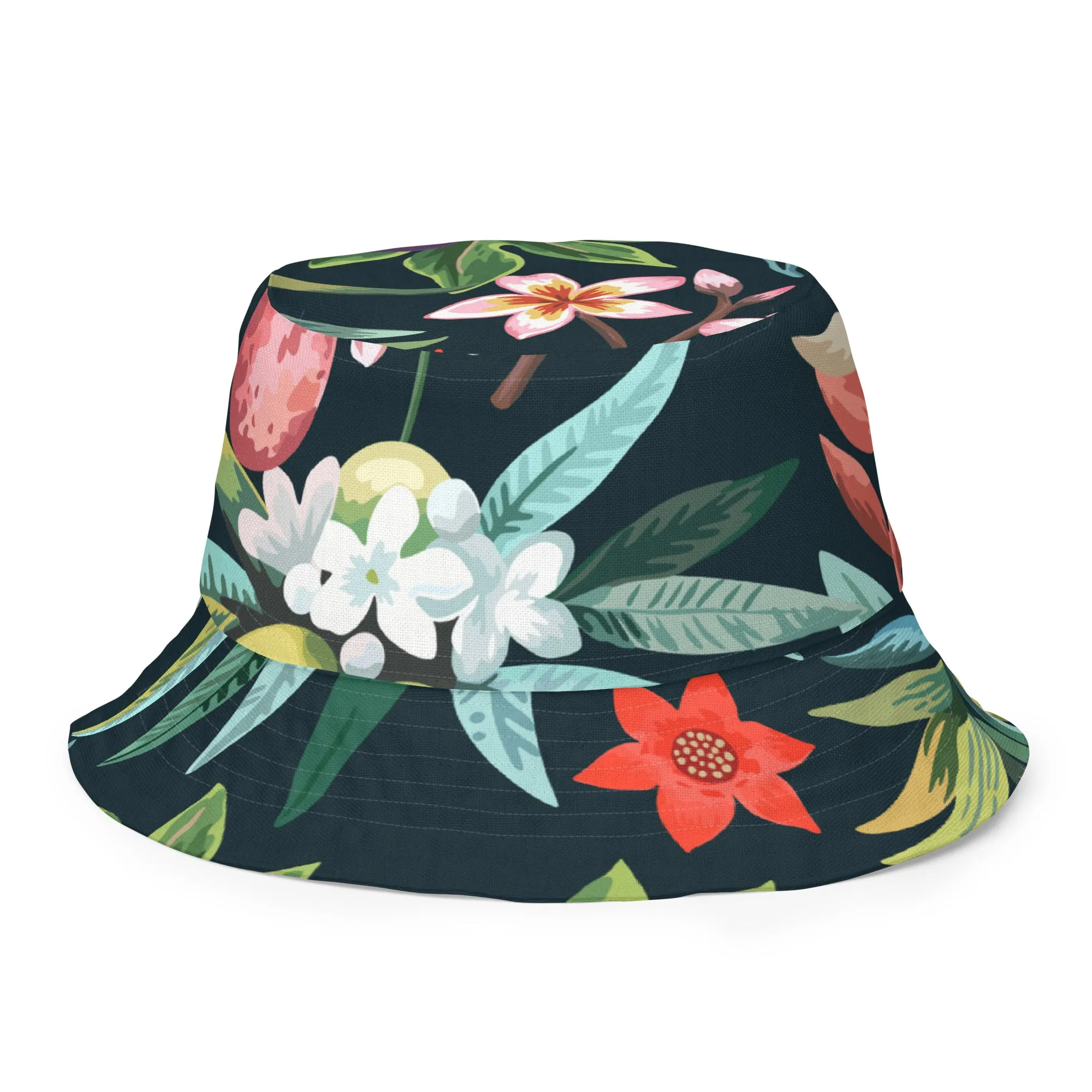 Island Chic Tropical Paradise Bucket Hat, lioness-love