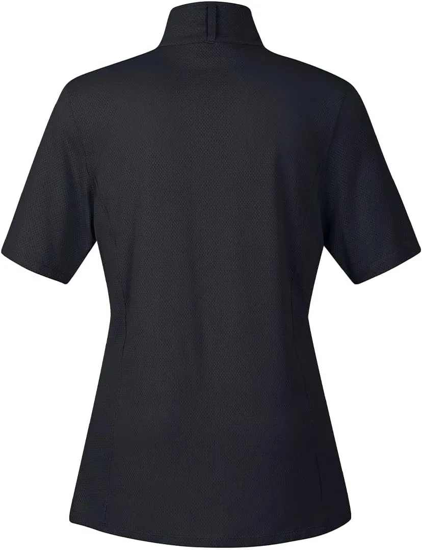 Kerrits Women's Ice Fil Lite Short Sleeve Shirt  Cooling Sun Protection Shirt for Horse Riding, Golf, Hiking
