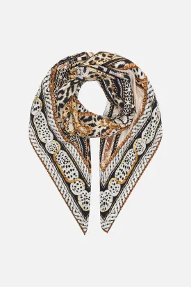 LARGE SQUARE SCARF MOSAIC MUSE