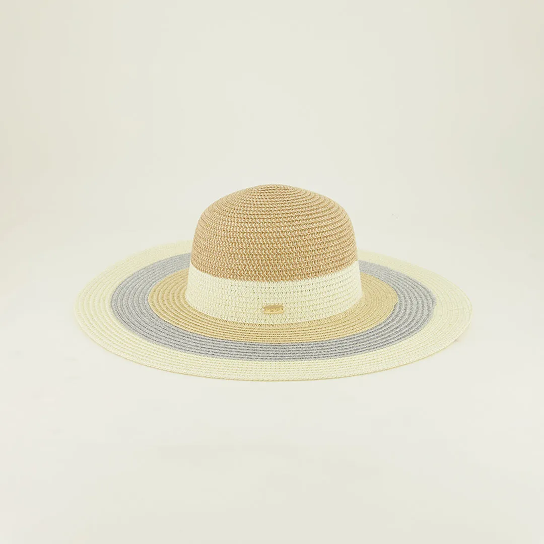 Large Weave Boater Sun Hat.