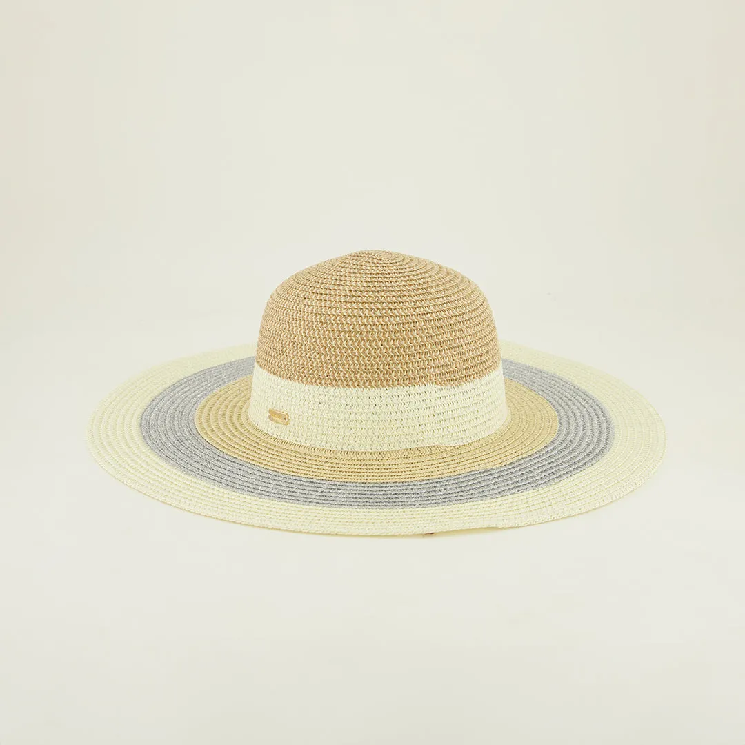Large Weave Boater Sun Hat.