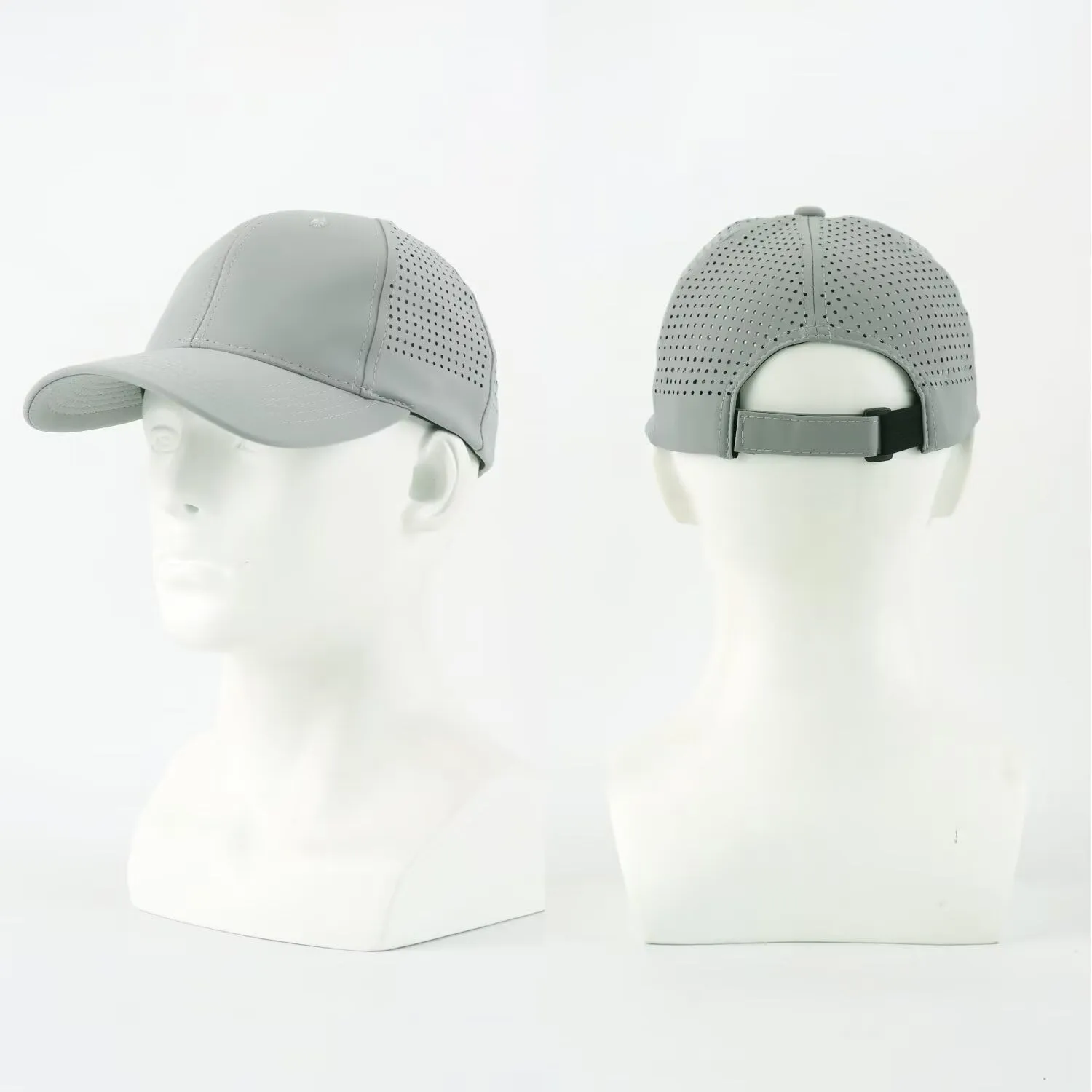 LLmoway Breathable Quick-Dry Baseball Cap UV Protection 6-Panel Ventilated Adjustable Hat Men Women Running Golf Hiking