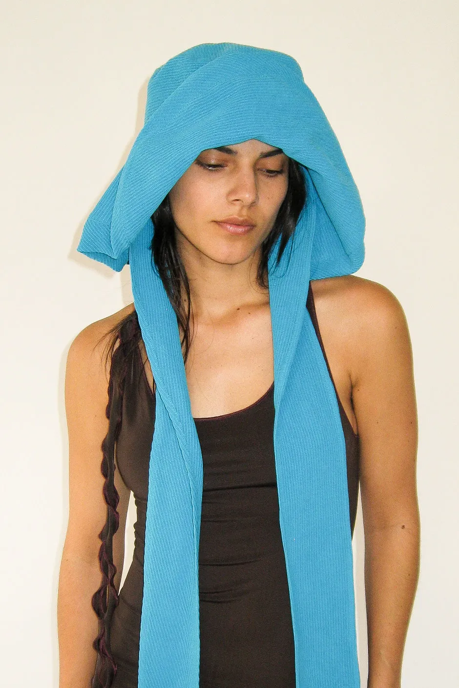 Mala Hat in Azure Waffle