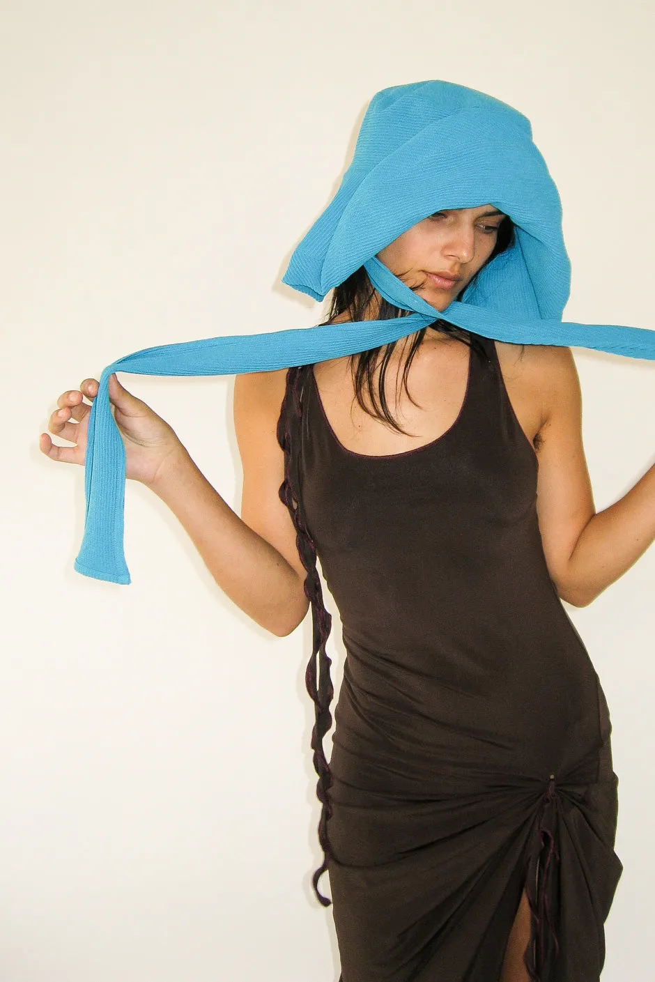 Mala Hat in Azure Waffle