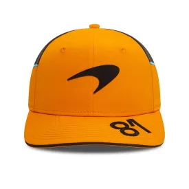 McLaren cap, New Era, Oscar Piastri, 9FIFTY, Adult, orange, 2024