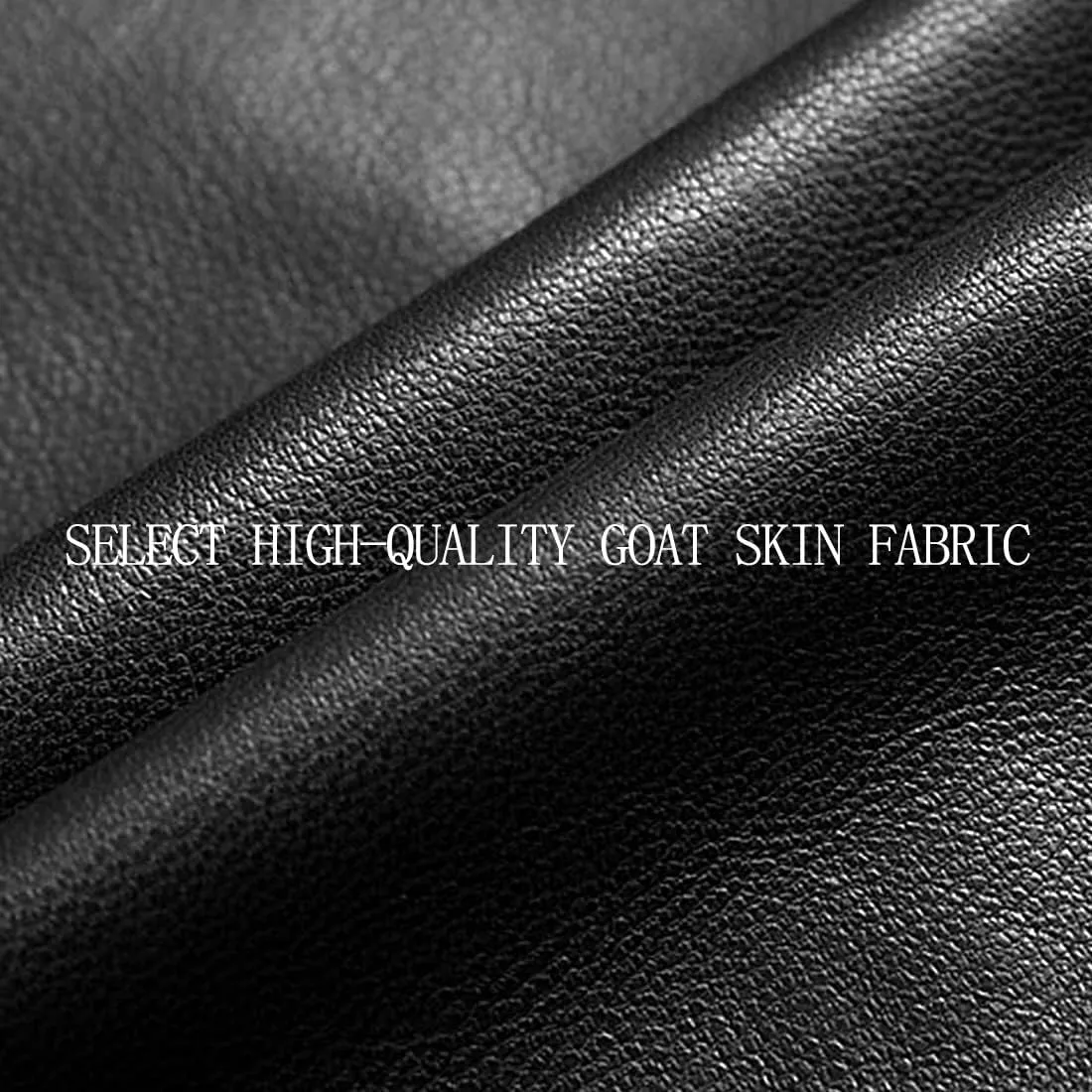 Mens Leather Gloves, Dress, Driving, Motorcycle Gloves, Winter Gloves for Men Fleece Lined Touchscreen USM40A