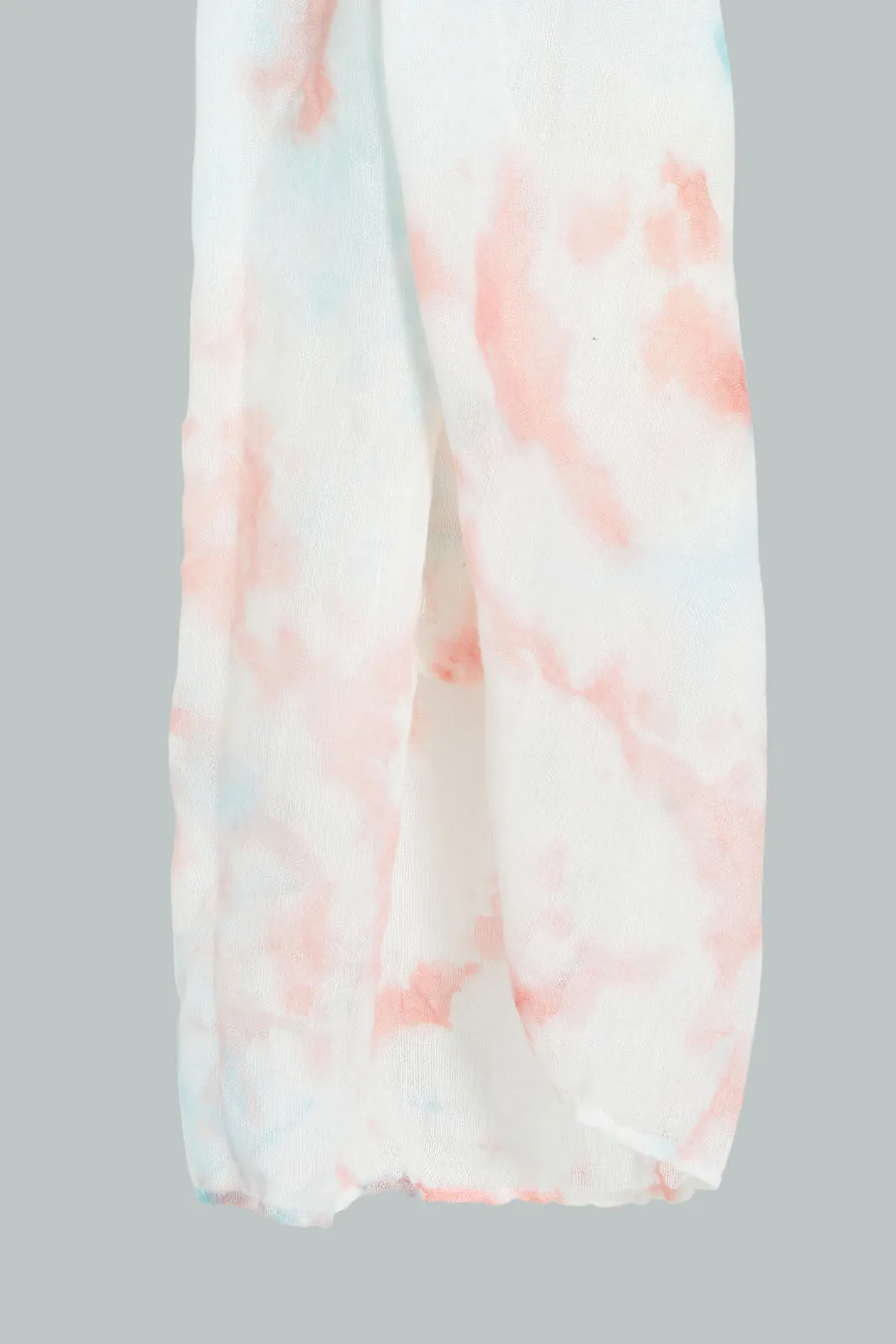 Multicolour Tie And Dye Printed Scarf
