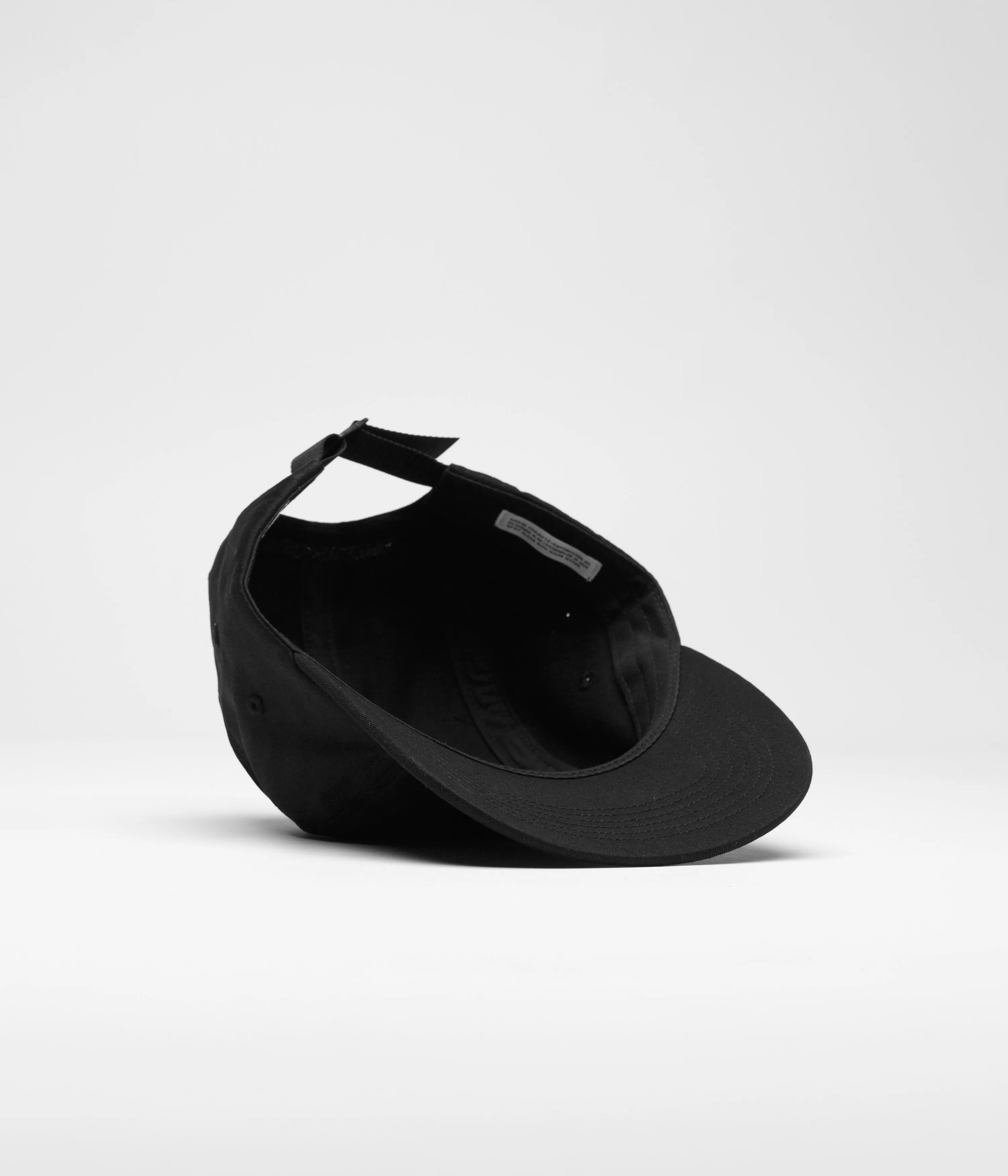 Norse Projects Twill 5 Panel Cap - Black