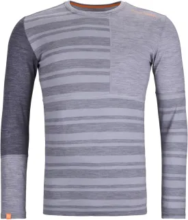 Ortovox Men's 185 Rock'n'Wool Long Sleeve Base Layer, Soft Breathable Merino Wool Base Shirt for Winter Touring & Skiing