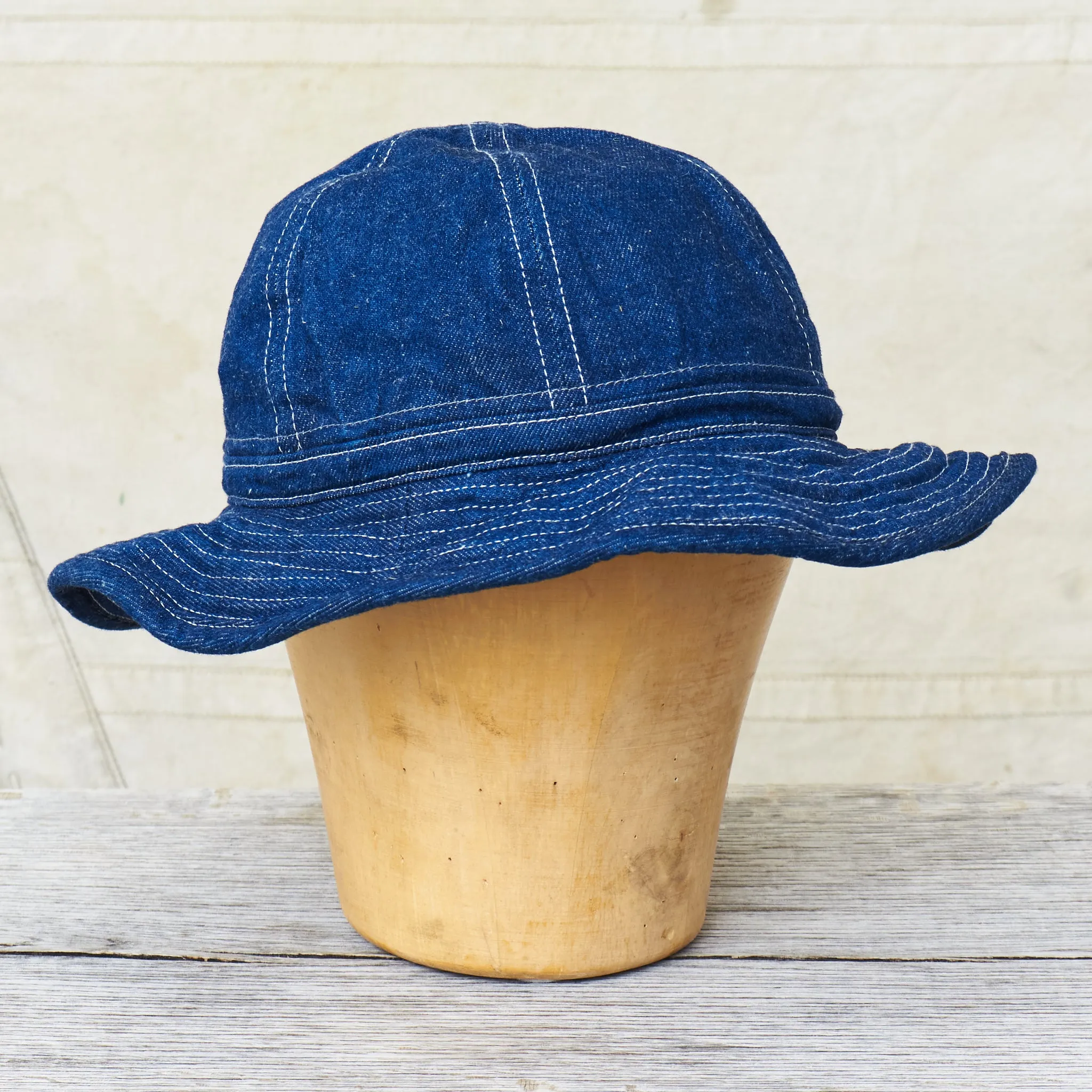 Papa Nui Cap Co. Army Denim Hat