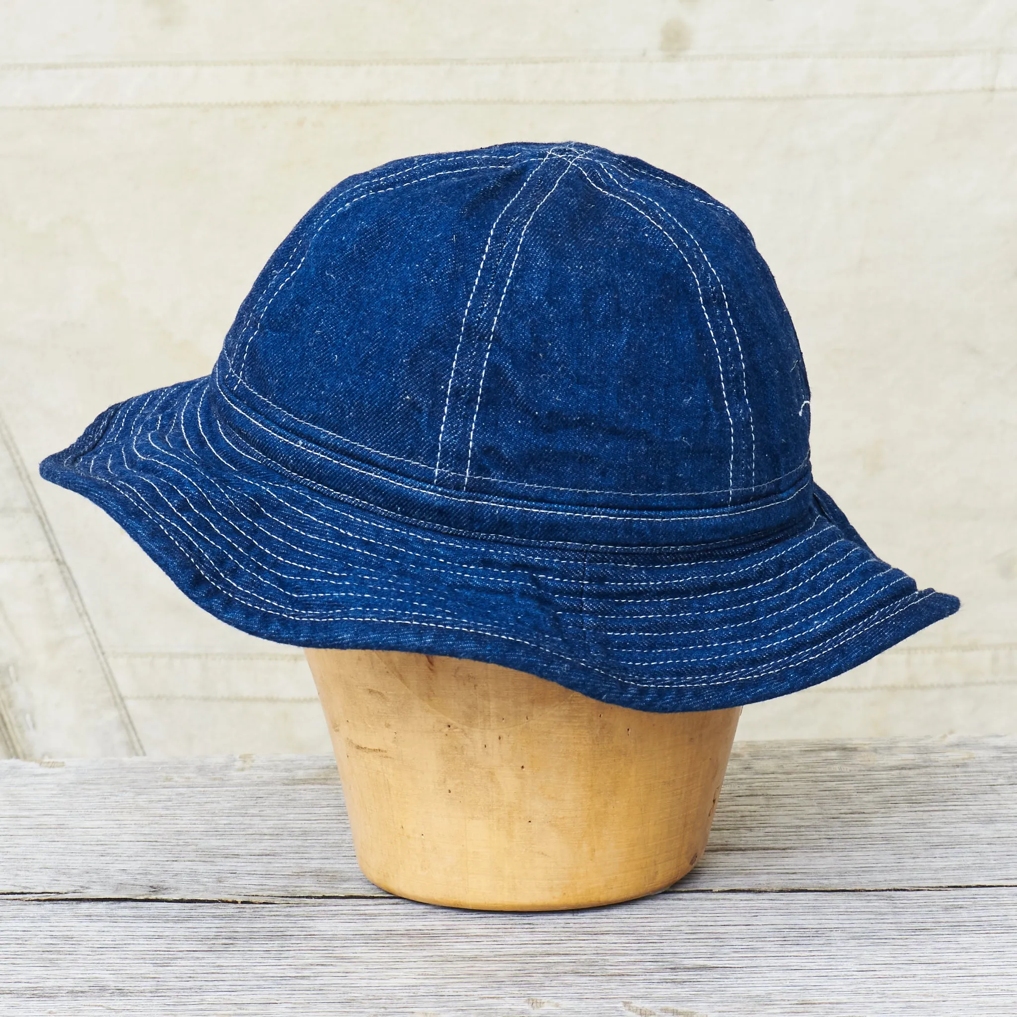 Papa Nui Cap Co. Army Denim Hat