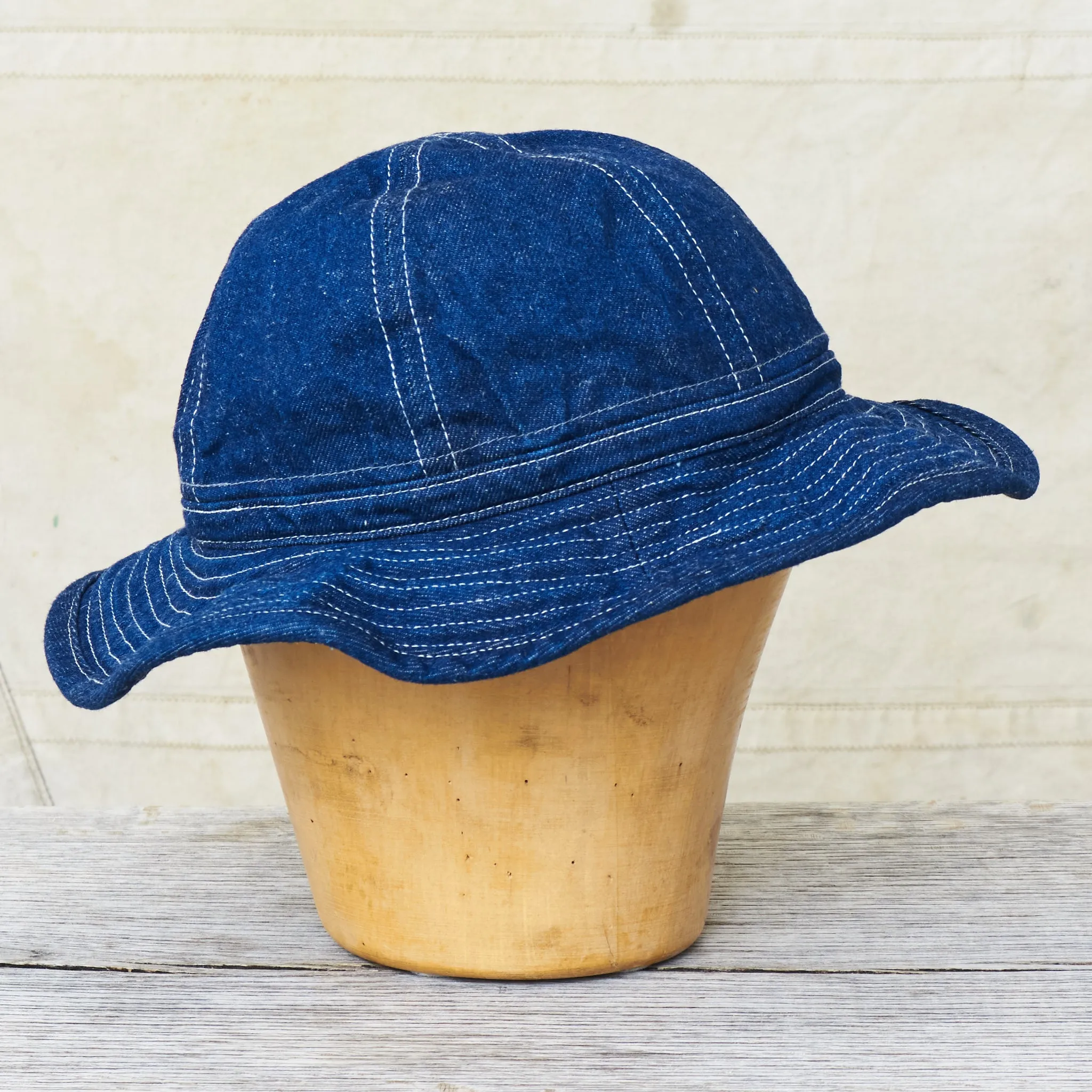 Papa Nui Cap Co. Army Denim Hat