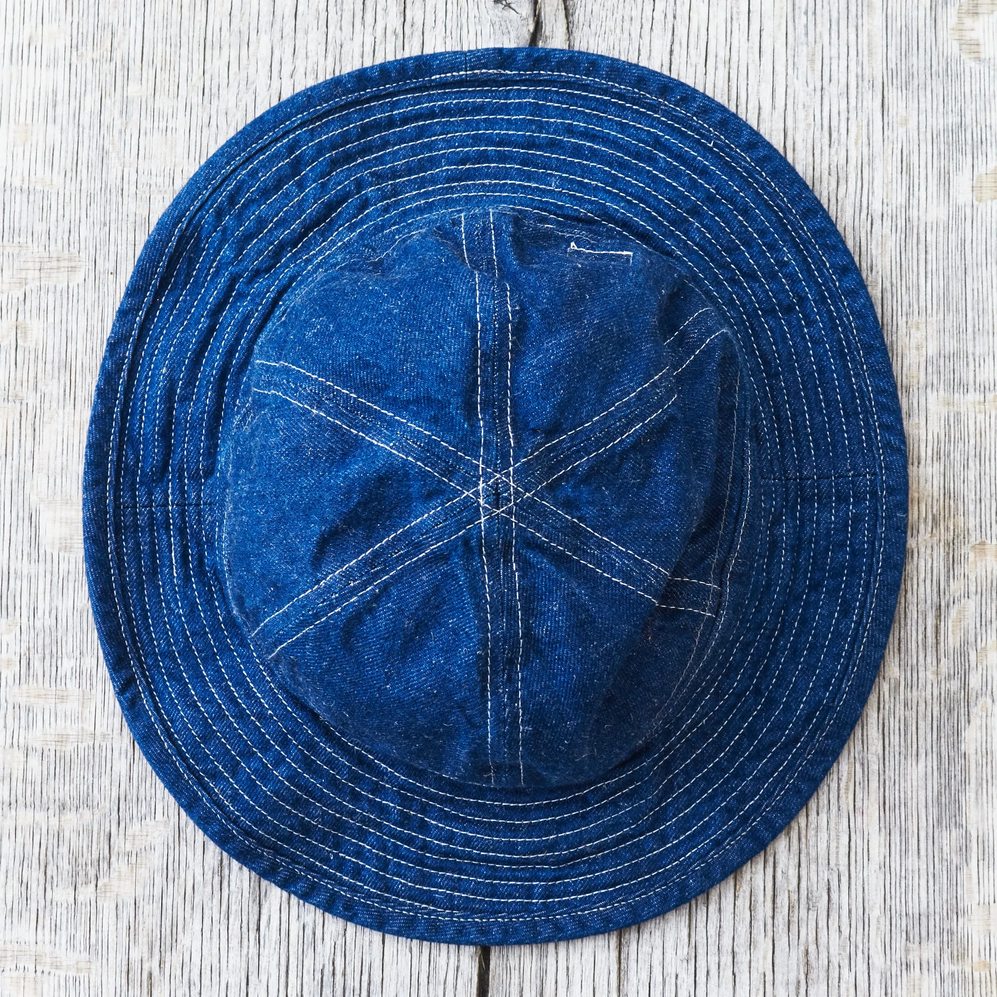 Papa Nui Cap Co. Army Denim Hat