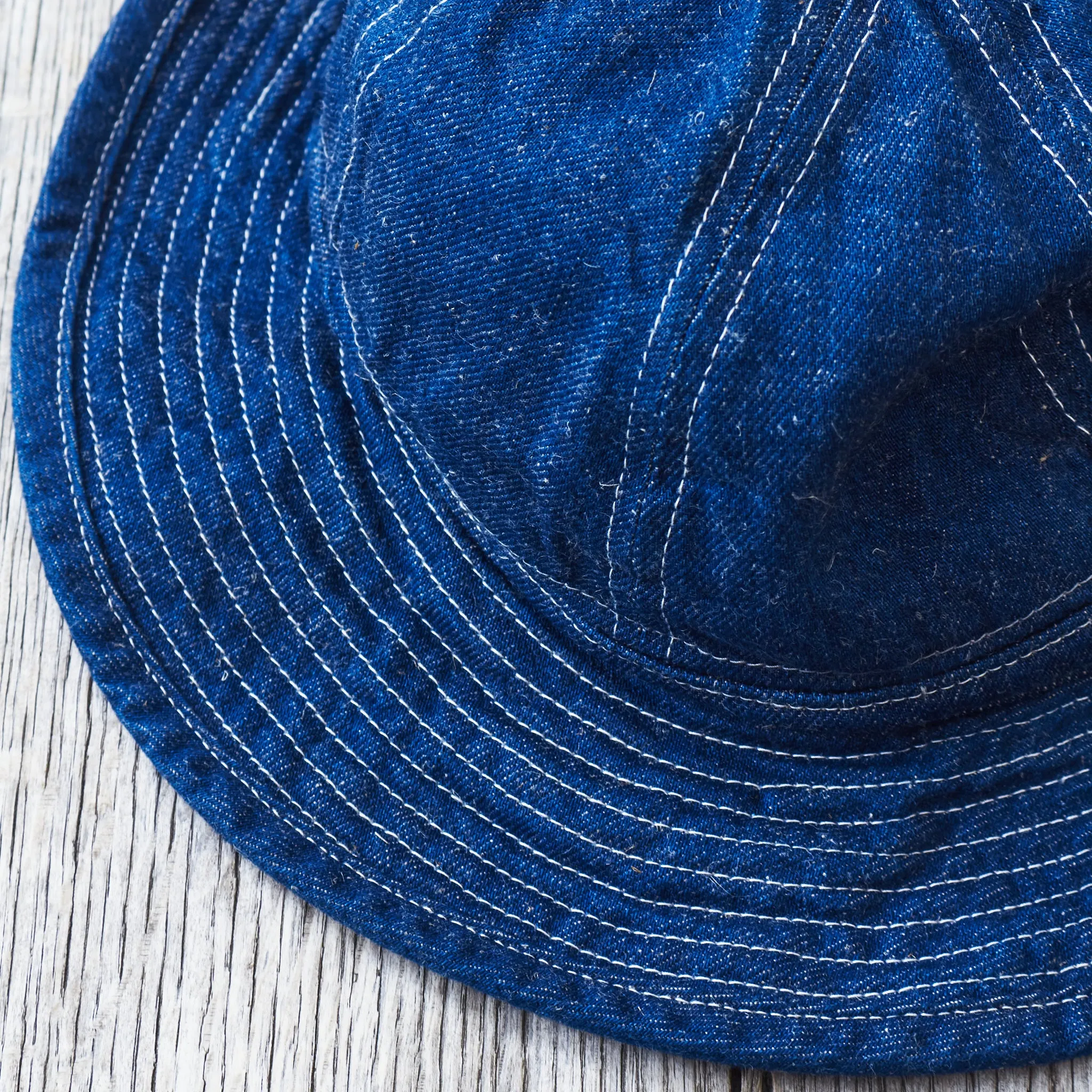 Papa Nui Cap Co. Army Denim Hat