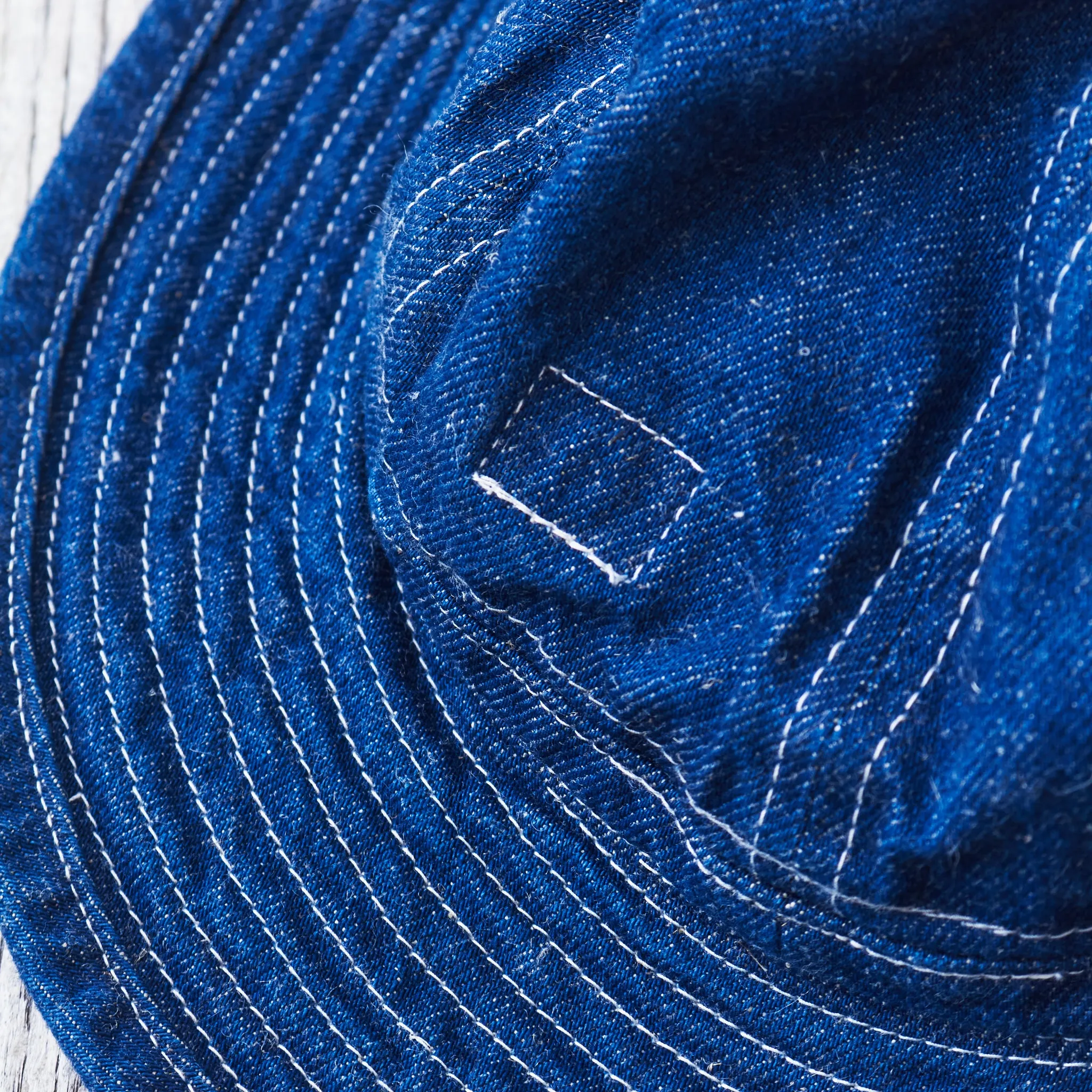 Papa Nui Cap Co. Army Denim Hat