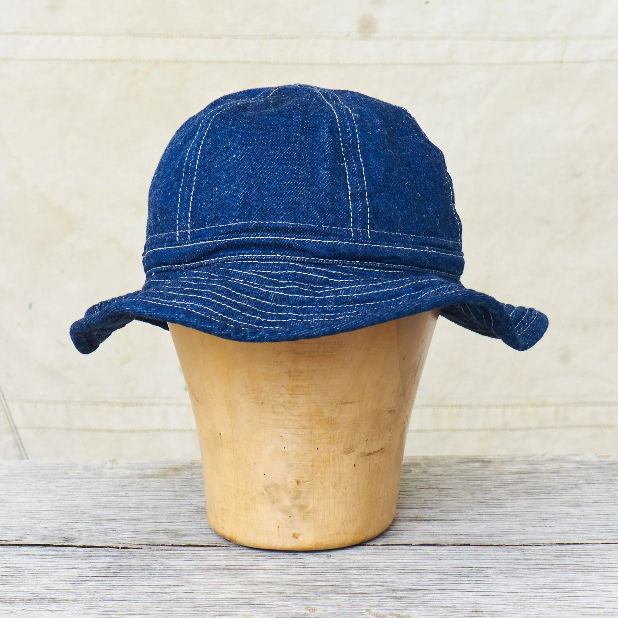 Papa Nui Cap Co. Army Denim Hat